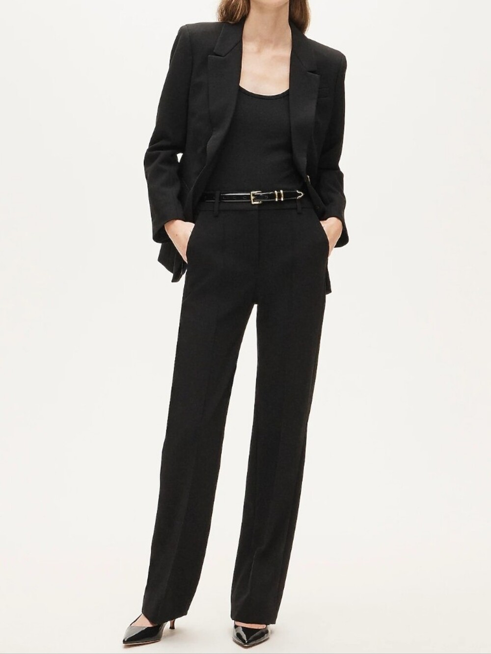J. Crew New NATALIA FOUR SEASON STRET Navy Tailored Straight-Leg SIZE 6 NEW